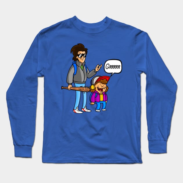 Dustin and Steve Long Sleeve T-Shirt by mauchofett